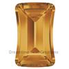 SWAROVSKI 4505 Contour Baguette Fancy Stone 10x6 Topaz